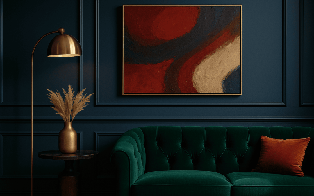 Pintura de viviendas de lujo: maximalismo elegante 2025