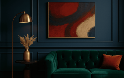 Pintura de viviendas de lujo: maximalismo elegante 2025